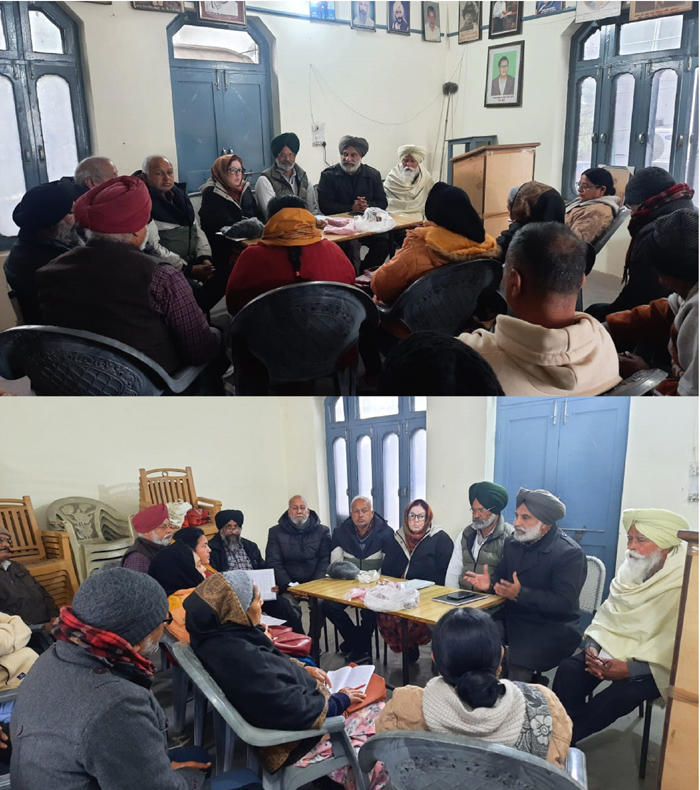 CPI(M) District Committee meeting in Garhshankar, unity and integrity of the country is being weakened - Sukhwinder Singh Sekhon